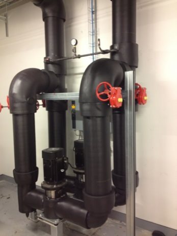 Pumpe arrangement